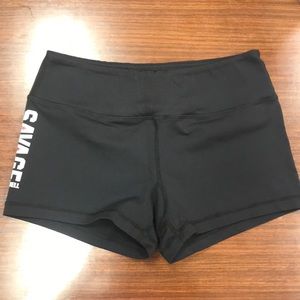 Savage Barbell medium spandex shorts 2.5” inseam